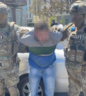 На Запоріжжі затримано російського агента, який шпигував за позиціями морської піхоти ЗСУ. Відео