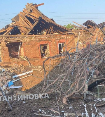 Війська РФ обстріляли Костянтинівську громаду РСЗВ «Смер»ч, ракетами С-300, артилерією