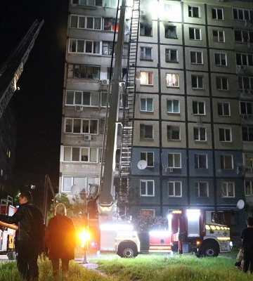 У Дніпрі сталася пожежа у багатоповерхівці: загинув чоловік, травмована жінка