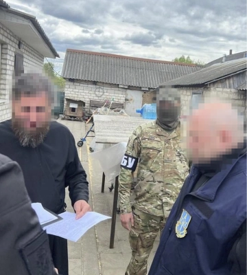 На Харківщині правоохоронці викрили священнослужителя УПЦ (МП), який публічно виправдовував російську збройну агресію