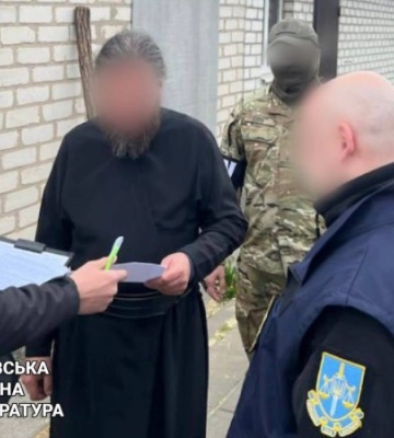На Харківщині затримали священника УПЦ МП, який виправдовував агресію РФ та освячував російських загарбників під час окупації