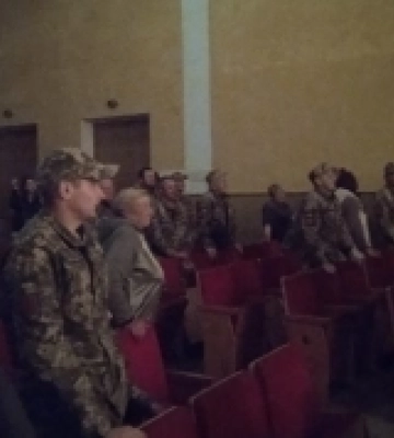 На Гощанщині рівненські театрали влаштували свято для захисників