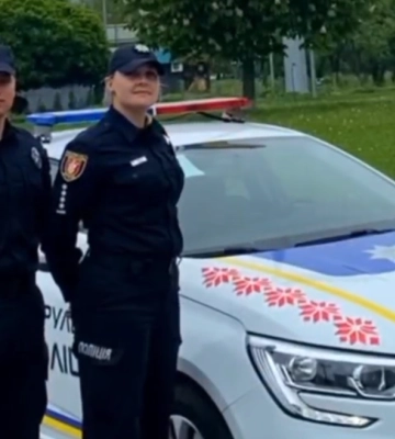 Волинські патрульні змінили форму на вишиванки