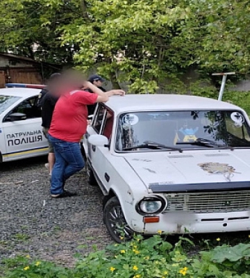 В Кривом Роге патрульные разыскали мужчину, скрывшегося с места ДТП