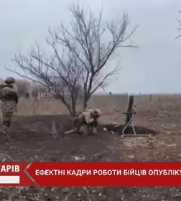 Волинські захисники показали, як знищують техніку ворогів на околицях Бахмута (відео)