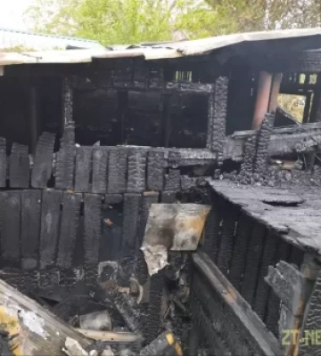 У Житомирі рятувальники ліквідували пожежу в приватному секторі