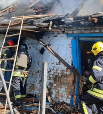 Ворог вдарив по Нікополю з важкої артилерії