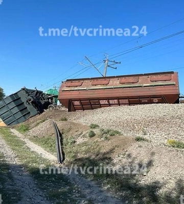 Британська розвідка: вибух залізничного полотна у Криму порушить постачання ракет флоту РФ