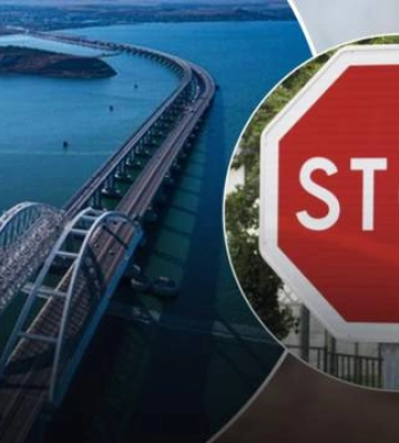 Рух вантажівок Кримським мостом поки що не відбуватиметься
