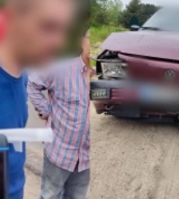 Неподалік Рівного п&#039;яний водій потрапив в аварію