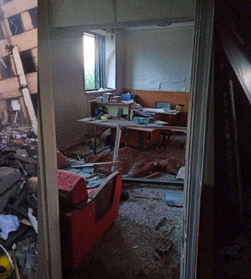 Ворог вдарив по промисловому підприємству у Кривому Розі 