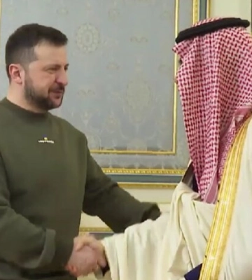 Зеленський із Джемілєвим прибули до Саудівської Аравії
