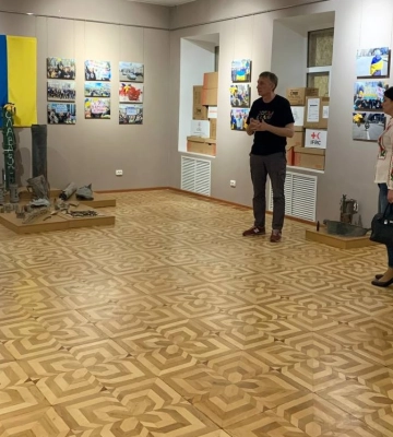 У херсонському музеї відкрилась виставка, присвячена деокупації міста