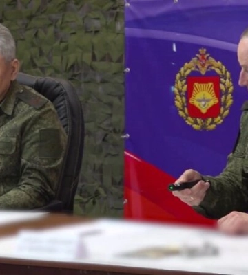 У Росії заявили про візит Шойгу на Запорізький напрямок: нібито провів &quot;інспекцію&quot;