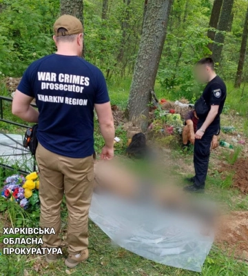 Загинув внаслідок ракетного удару: у Старому Салтові ексгумували тіло чоловіка