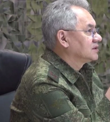 Рашисты сообщили, что под Мелитополь прилетал Шойгу 