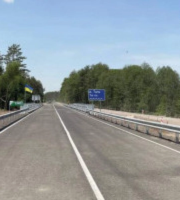 На Київщині відкрито рух новозбудованим мостом через річку Таль