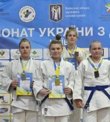 Спортсмени Полтавщини вибороли «золото» та «бронзу» на чемпіонаті України з дзюдо