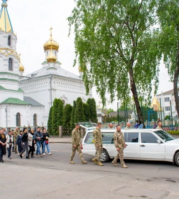 Дубенчани провели в останню дорогу Героя (ФОТО)