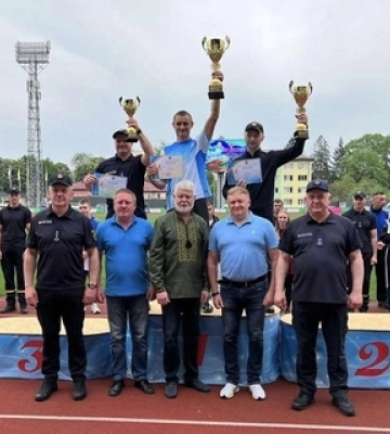 Волинські рятувальники вибороли ІІ місце на змаганнях з легкої атлетики 