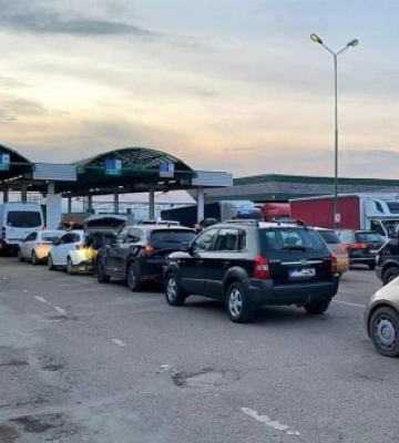 Черги на Закарпатських кордонах з ЄС