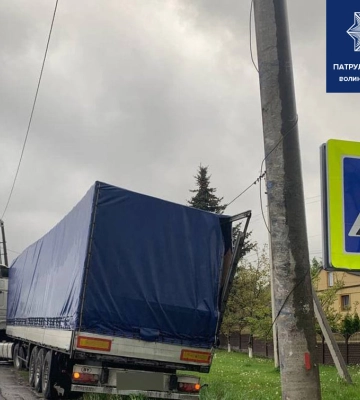 Під Луцьком спіймали п’яного водія фури: як його покарали