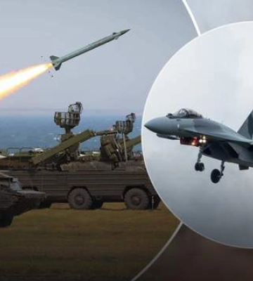 Захисники знищили російський літак Су-35