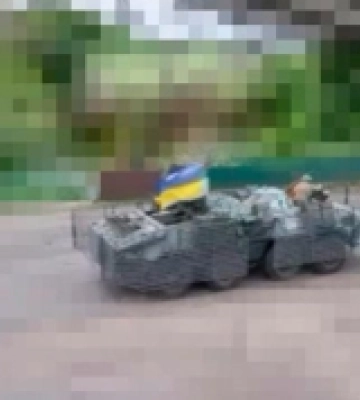 На Рівненщині виявили камеру, яка зафіксувала рух колони військової техніки