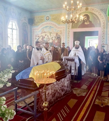 На Волині провели в останню путь військового Олександра Книша