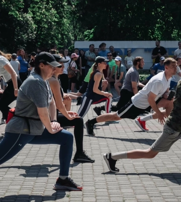 У Полтаві відбувся третій цього року забіг «Spring Run», до якого долучилися, зокрема, і 100 переселенців