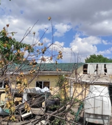 На Херсонщині від ворожого снаряду загинув цивільний, який ремонтував свій будинок