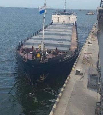 З Маріуполя вийшло чергове судно РФ з краденим українським зерном