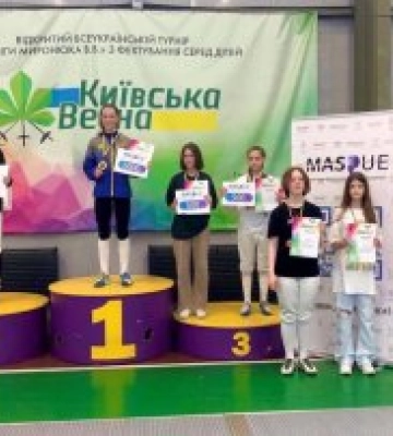 Одеська шаблістка стала переможницею всеукраїнського турніру з фехтування