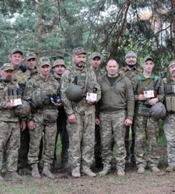 Воїни Ковельського батальйону Волинської бригади ТрО отримали бойові нагороди 