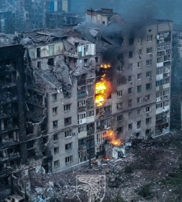 Руины вместо города. NYT показало уничтоженный россиянами Бахмут — видео
