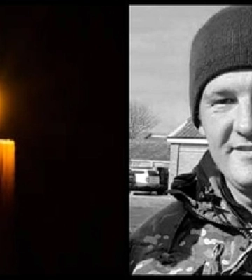 Загинув під Бахмутом: у Луцькому районі попрощалися з загиблим воїном