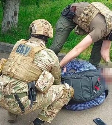 Затримано агента воєнної розвідки РФ, який збирав дані про військові та стратегічні об’єкти на Черкащині, - СБУ. ФОТО