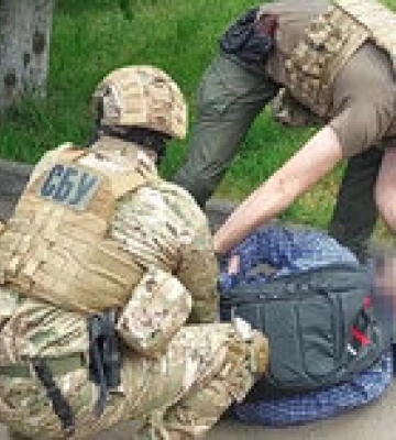 СБУ: В Черкассах задержали агента ГРУ во время корректировки вражеского удара по городу