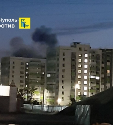 В оккупированном Мариуполе раздались взрывы