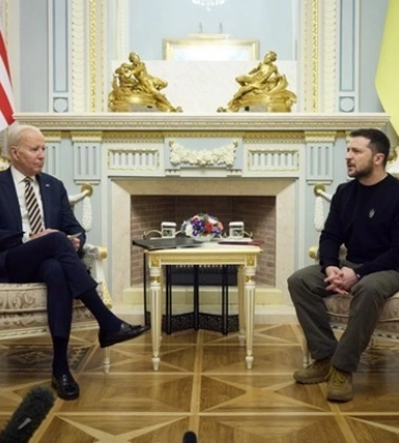 Після зустрічі з Зеленським Байден оголосить про новий пакет військової допомоги Україні, - Politico