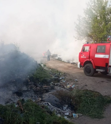 На Волині за добу загасили чотири пожежі