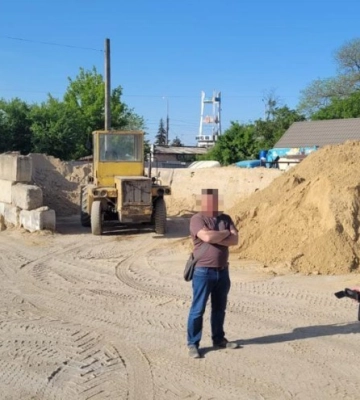 На Одещині незаконно видобували корисні копалини