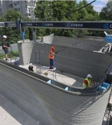 Во Львове строят школу на 3D-принтере