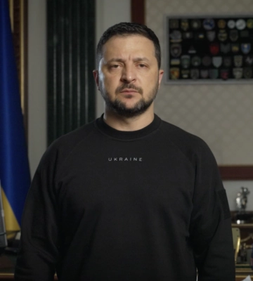 Звернення Володимира Зеленського наприкінці 454-го дня війни