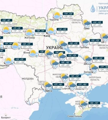 В Україні - штормове попередження: якою буде погода в Дніпрі та області