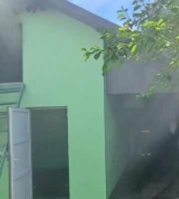 У Костополі горіла господарча будівля
