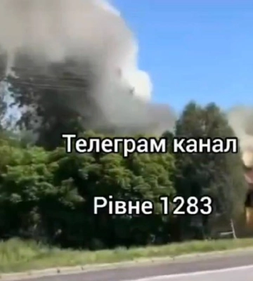 У Тинному горить кафе (ВІДЕО)