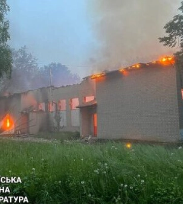 Наслідки ударів ворожих безпілотників по Харківщині: пошкоджено житлові будинки, навчальні заклади, будинок культури.&amp;hellip;