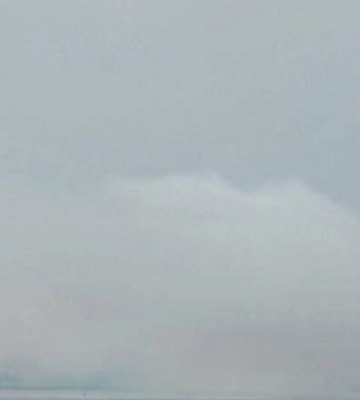 У районі Кримського мосту сильне задимлення