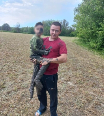 На Одещині досвідчена собака допомогла розшукати зниклу дитину